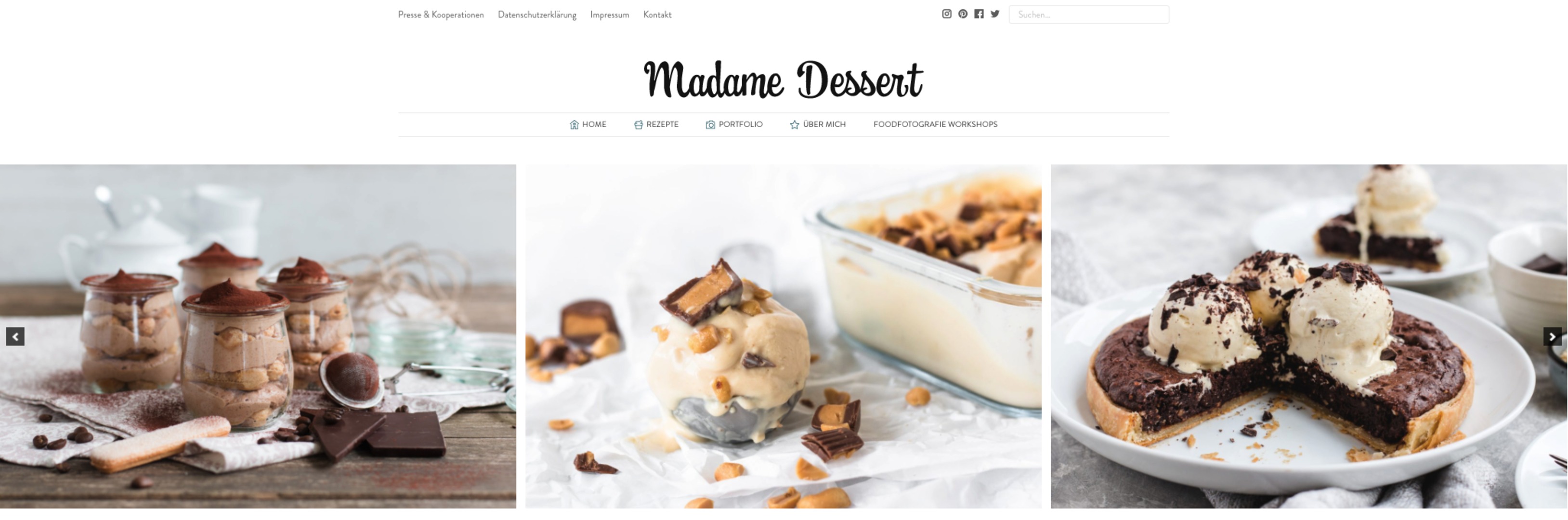 Titelbild zu Madame Dessert – Schlaraffenland für Naschkatzen & Schleckermäuler