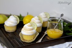Herrlich zitronige Limoncello Cupcakes